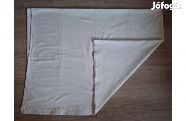 Klasszikus hófehér vászonlepedő (130X180)