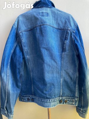 Klasszikus kőmosott Levis 70500 Trucker farmer dzseki unisex L XL örök