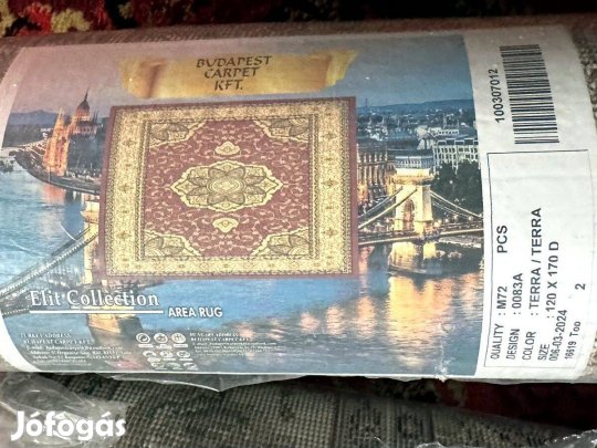 Klasszikus mintás török szőnyeg - új 170 cm x 120 cm