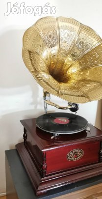 Klasszikus működőképes gramofon 