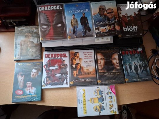 Klasszikus siker filmek DVD, bontatlan csomagolásban eladók! 11 db