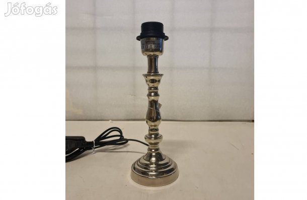 Klasszikus stílusú ezüst asztali lámpa 27 cm , Light & Living