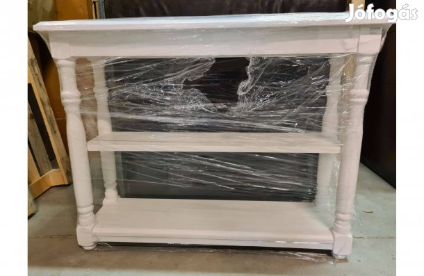 Klasszikus stílusú fenyő konzolasztal 100 cm