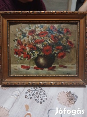 Klasszikus virágcsendéletet festmények ( ikre)
