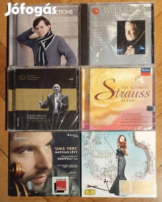 Klasszikus zene CD lemezek bontatlan