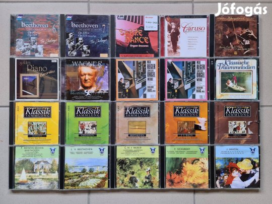 Klasszikus zene cd lemez