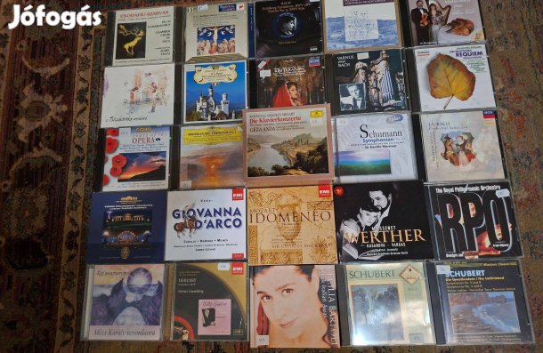 Klasszikus zenei cd lemezek eladók énekesek, zongoristák, kamara