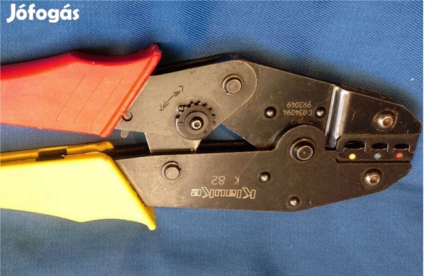 Klauke K 82 szigetelt saruprés krimpelő fogó