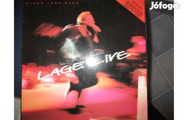 Klaus Lage Band bakelit hanglemez eladó