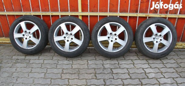 Kleber Krisalp hp2 225 55 r17 téli gumi könnyűfém Momo felnivel Áresés