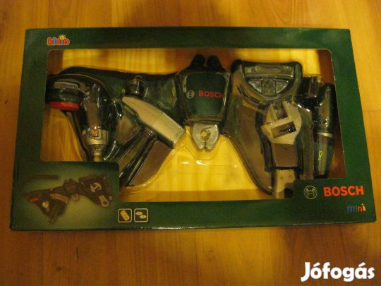 Klein Bosch játék szerszámöv szerszámos öv felszereléssel