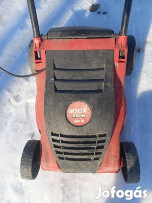 Kleiner Elektrorasenmäher