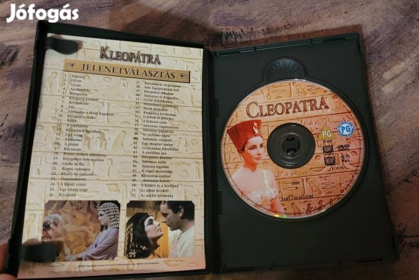 Kleopátra 3 lemezes dvd