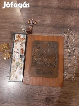 Kligl Sándor, Carmina Burana bronz falikép + kegytárgyak