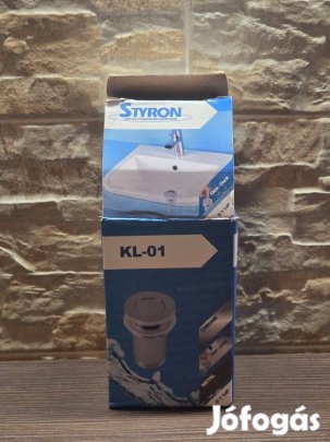 Klikk-klakk Styron KL-01 leeresztő mosdóhoz, kis dugóval, 5/4", fém