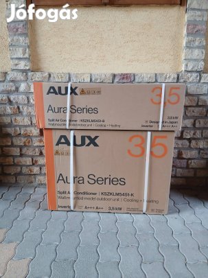 Klíma AUX AURA 3,5 kW A+++ telepítéssel