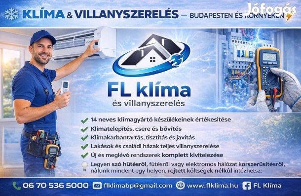 Klíma És Villanyszerelő Egy Kézből