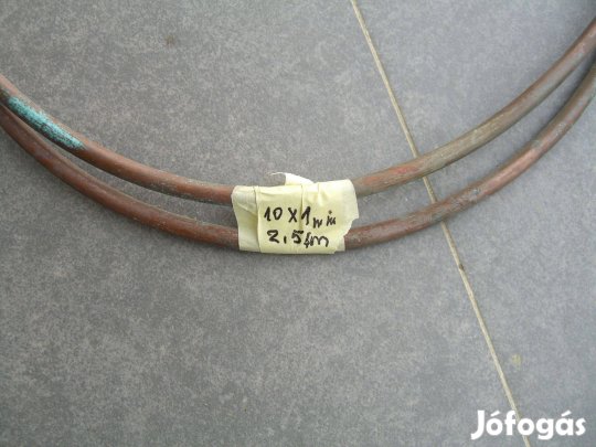 Klíma Rézcső 10X1mm 2,5fm