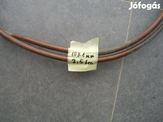 Klíma Rézcső 10X1mm 2,5fm