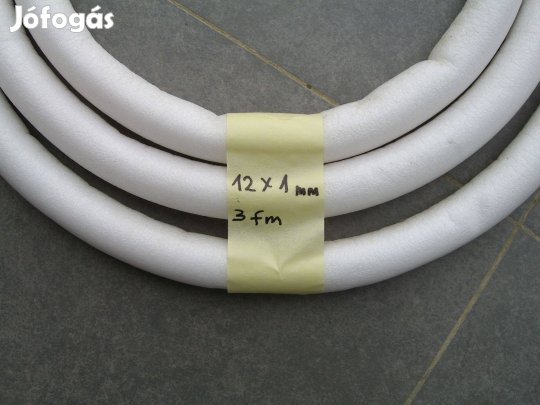 Klíma Rézcső 12X1mm Hőszigetelt 3fm