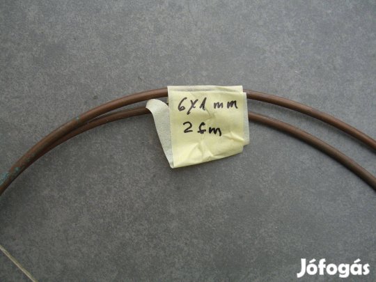 Klíma Rézcső 6X1mm 2fm