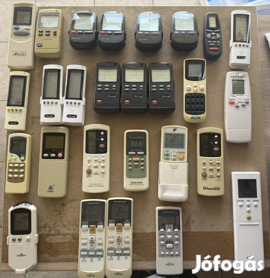 Klíma, légkondicionáló távirányítók eladók