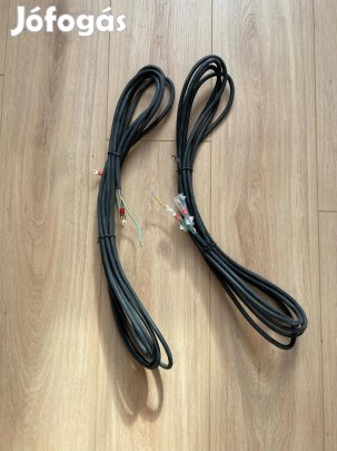 Klímához kapott szerelt gumikábel 4x0,75 és 3x1 - 5 méteresek