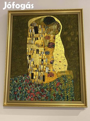 Klimt  festmény /repro 73x90 cm kerettel / blondel / antik / retro