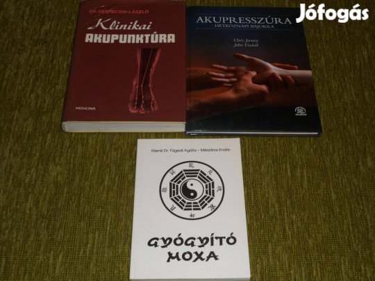 Klinikai akupunktúra + Akupresszúra hétköznapi + Gyógyító moxa
