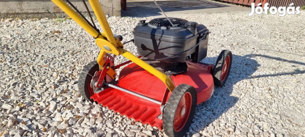 Klippo svéd 53cm aluvázas Briggs benzines mulcsozó mulcsoló fűnyíró