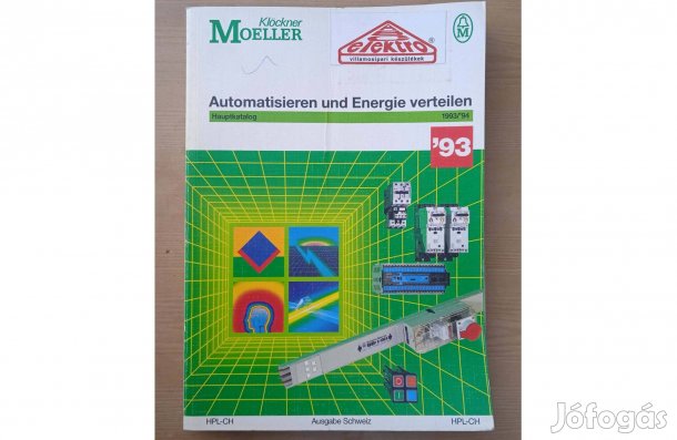 Klöckler - Moeller katalógus , 1993 , német nyelvű