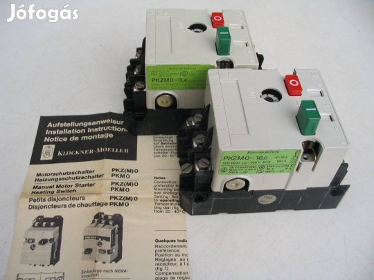 Klöckner-Moeller Motorvédő kapcsolók