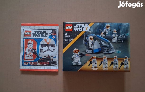 Klónok háborúja Star Wars LEGO 212 th Clone Trooper minifigura 75359