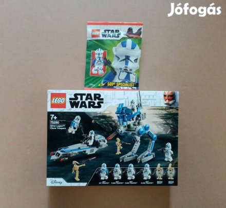 Klónok háborúja Star Wars LEGO 75280 + Clone Trooper minifigura utánvé