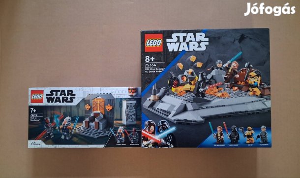Klónok háborúja + Obi-Wan Kenobi bontatlan Star Wars LEGO 75310 75334 