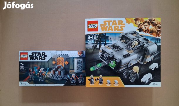 Klónok háborúja + Solo bontatlan Star Wars LEGO 75210 + 75310 utánvét