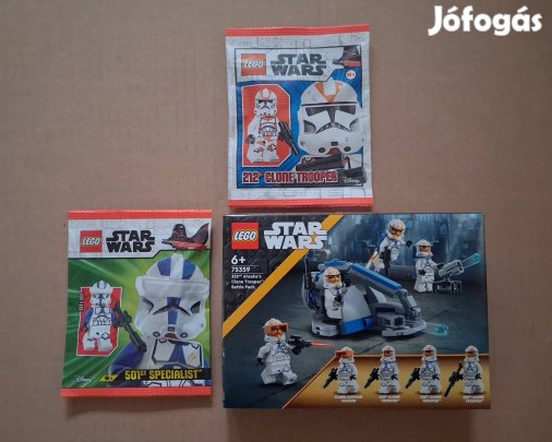 Klónok háborúja új Star Wars LEGO 75359 + 501 Specialist Clone Trooper