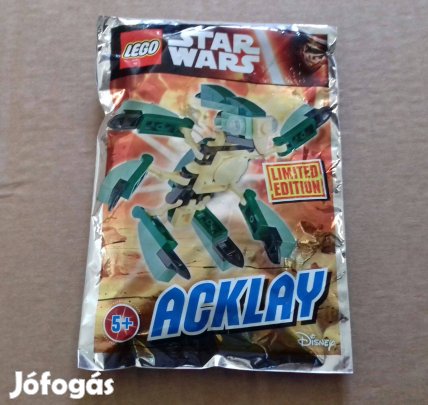 Klónok támadása limitált, új Star Wars LEGO Acklay szörny geonózisi Fo