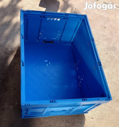 Klt nagyméretű összecsukható láda eladó 800x600x400