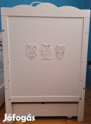 Klups Marsell baglyos kiságy 120 cm x 60 cm