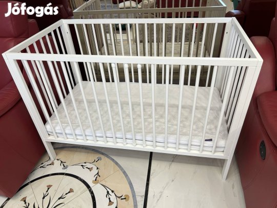 Klups fa kiságy prémium Jysk matraccal