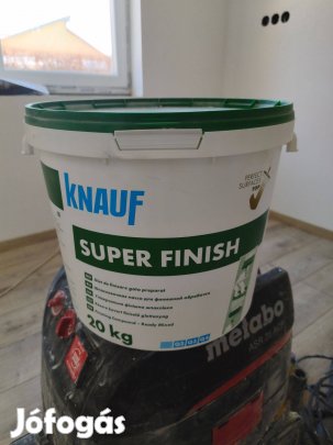 Knauf szuper finish glettanyag