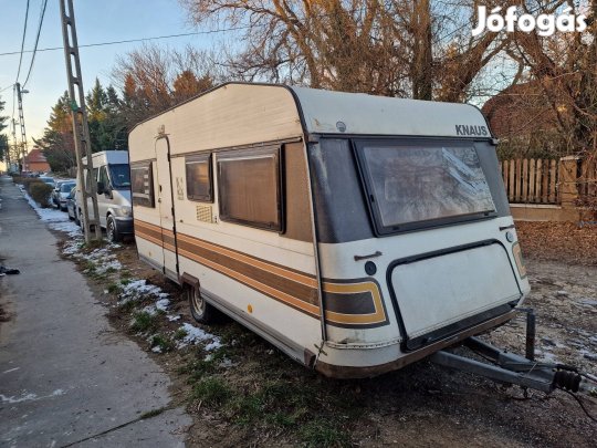Knaus 485 összkomfortos lakókocsi (zuhany,wc,atfolyos csap)