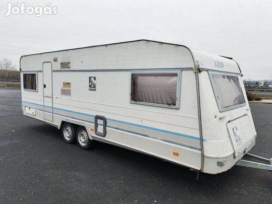 Knaus Azur lakókocsi telepítésre eladó