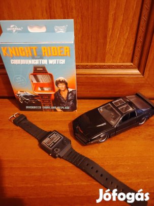 Knight Rider óra és játék autó