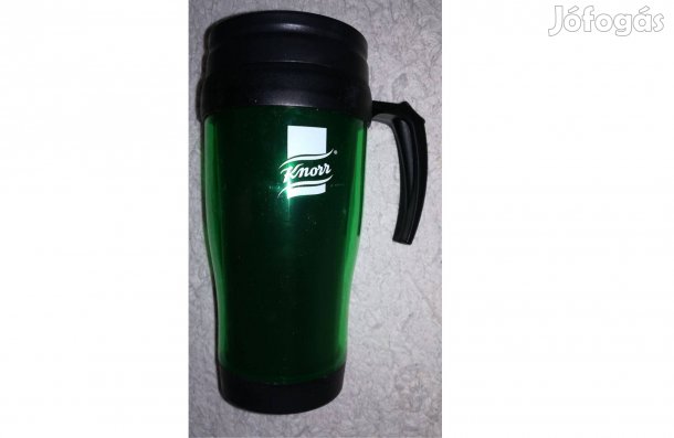 Knorr eredeti új zöld termosz-bögre (Új)