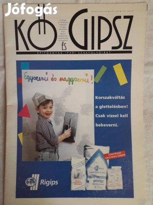 Kő és Gipsz Építőanyag-ipari szakfolyóirat, építőipar (18)