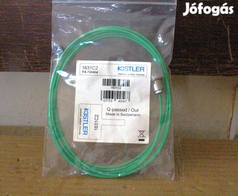 Koaxiális érzékelő kábel csatlakozókábel új Kistler ( 7106 )
