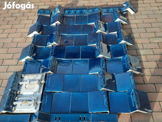 Kobaltkék meisseni porcelán cserépkályha