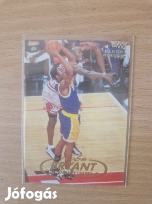 Kobe Bryant, Michael Jordan Fleer Traditions 1998-99 #1 kosaras kártya